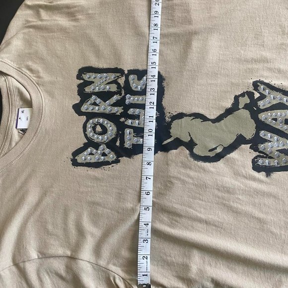 Women's Lady Gaga Born This Way Short Sleeve Graphic T-Shirt Tan - Picture 3 of 6